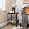 Wire Basket Side Table