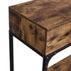 Metal Handles Console Table