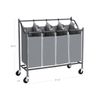 Removable Bag Laundry Cart