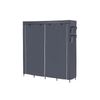 Gray Fabric Wardrobe