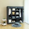 Gray Fabric Wardrobe