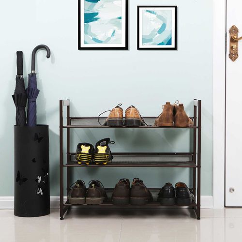 Tier Adjustable Shoe Rack