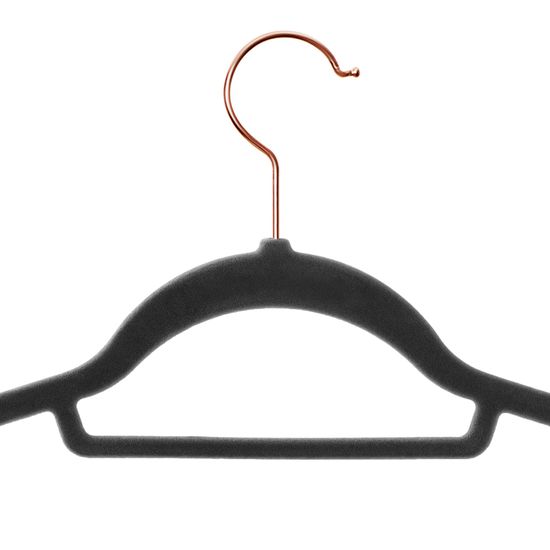 Rose Gold Velvet Hangers Hangers SONGMICS