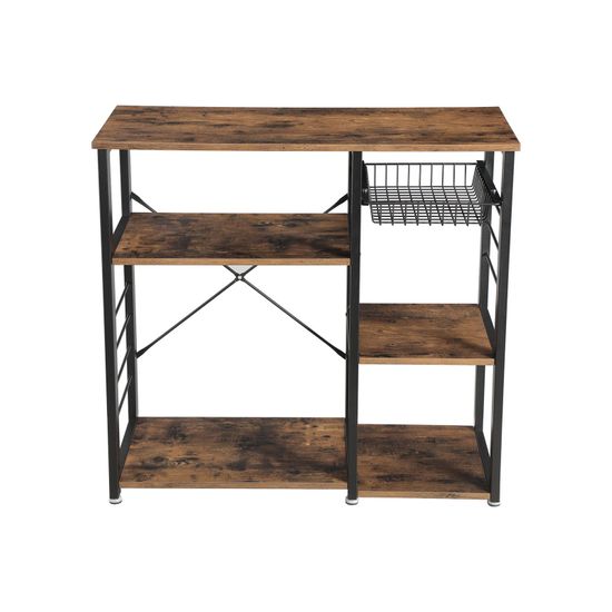 Metal Frame Kitchen Shelf Kitchen Shelf VASAGLE by SONGMICS