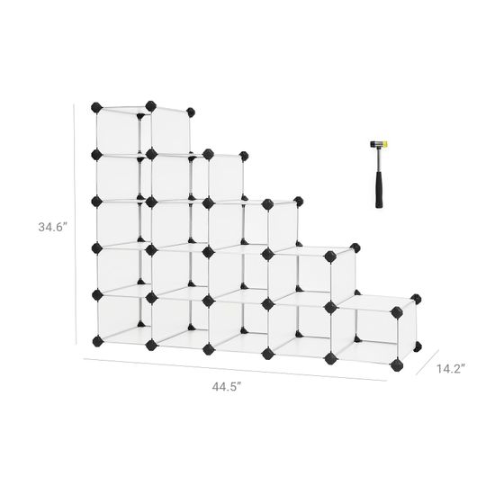 15 Cubes Storage Organizer Cube Organizer SONGMICS