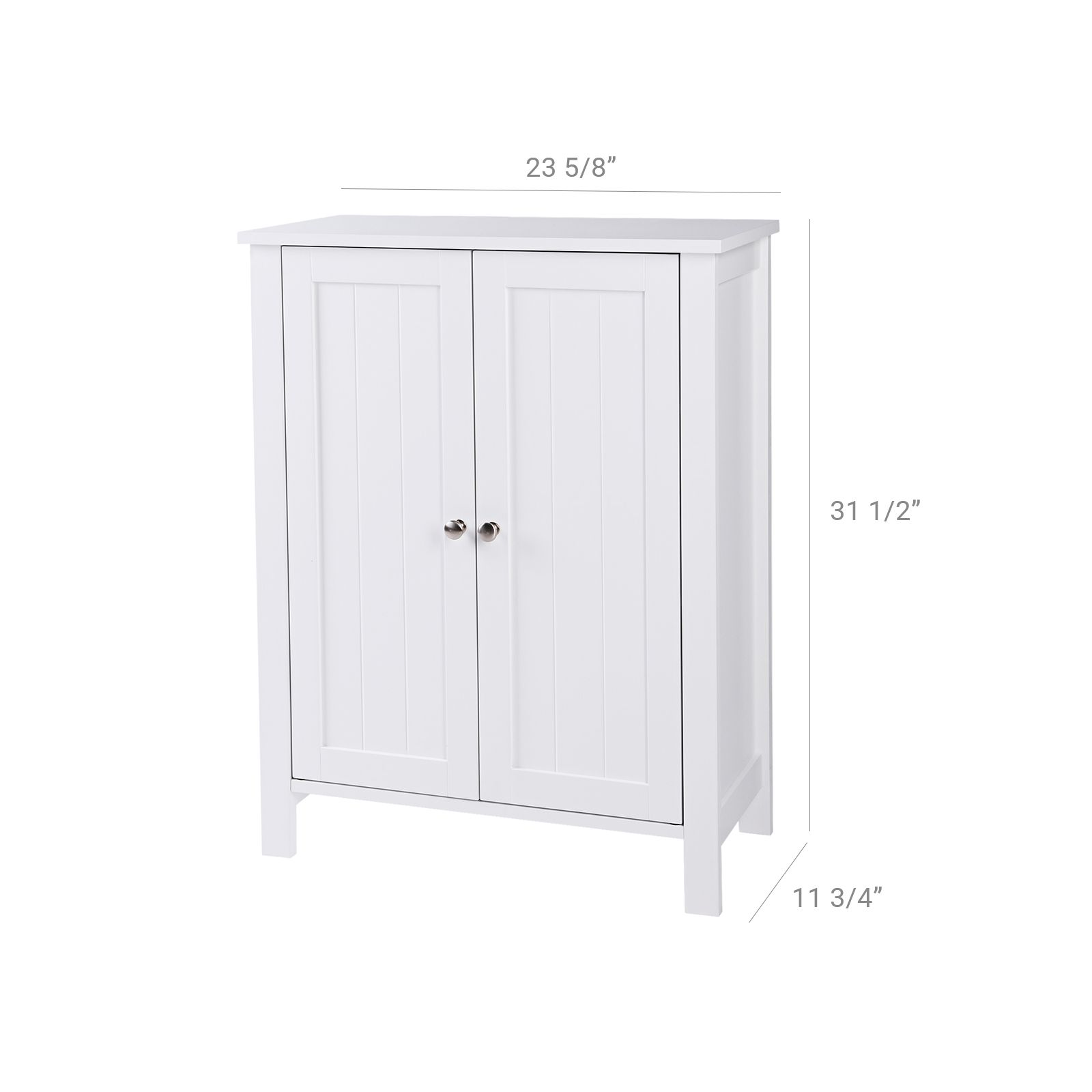 Double Door Bathroom Cabinet - Cabinet | VASAGLE by SONGMICS