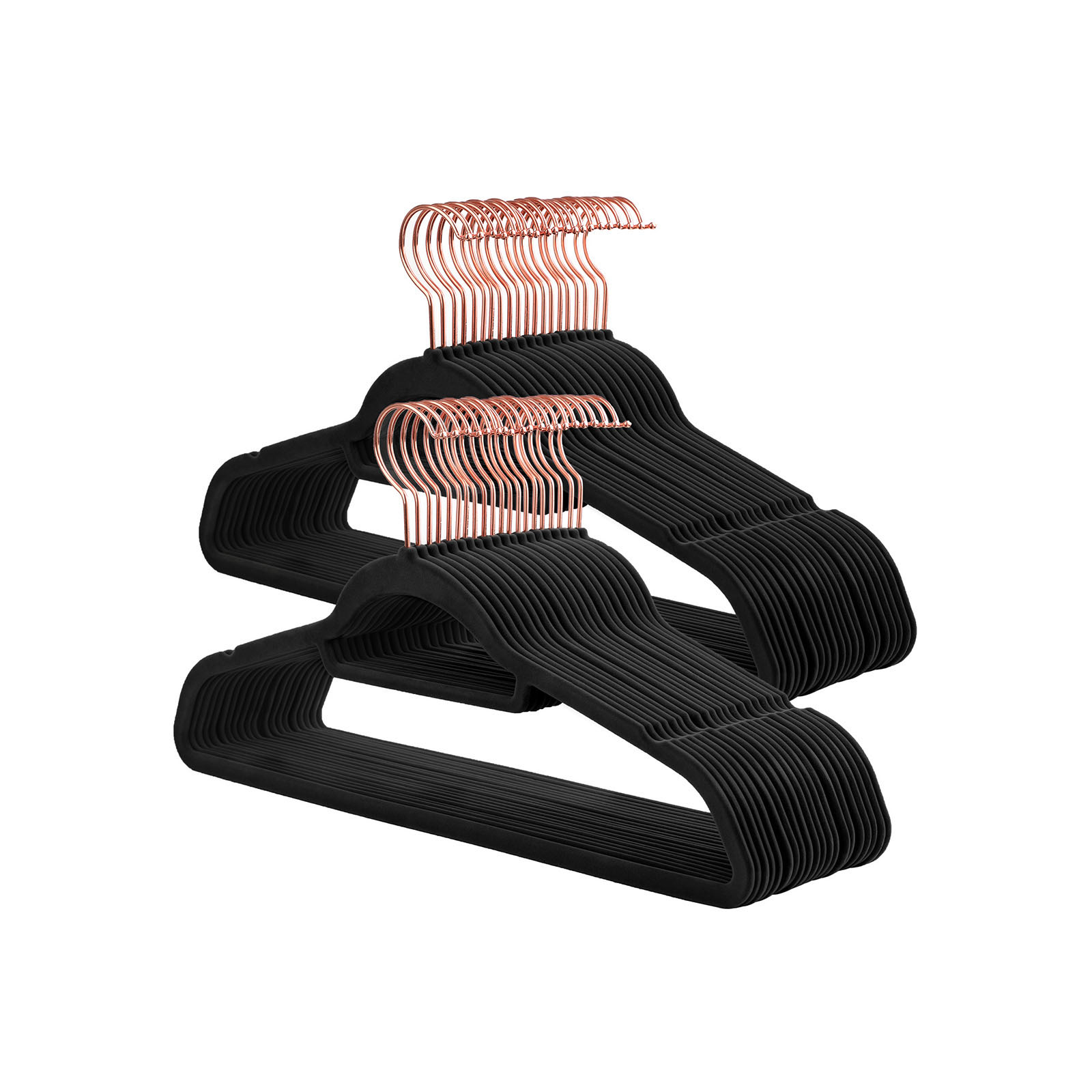 Rose Gold Velvet Hangers Hangers SONGMICS
