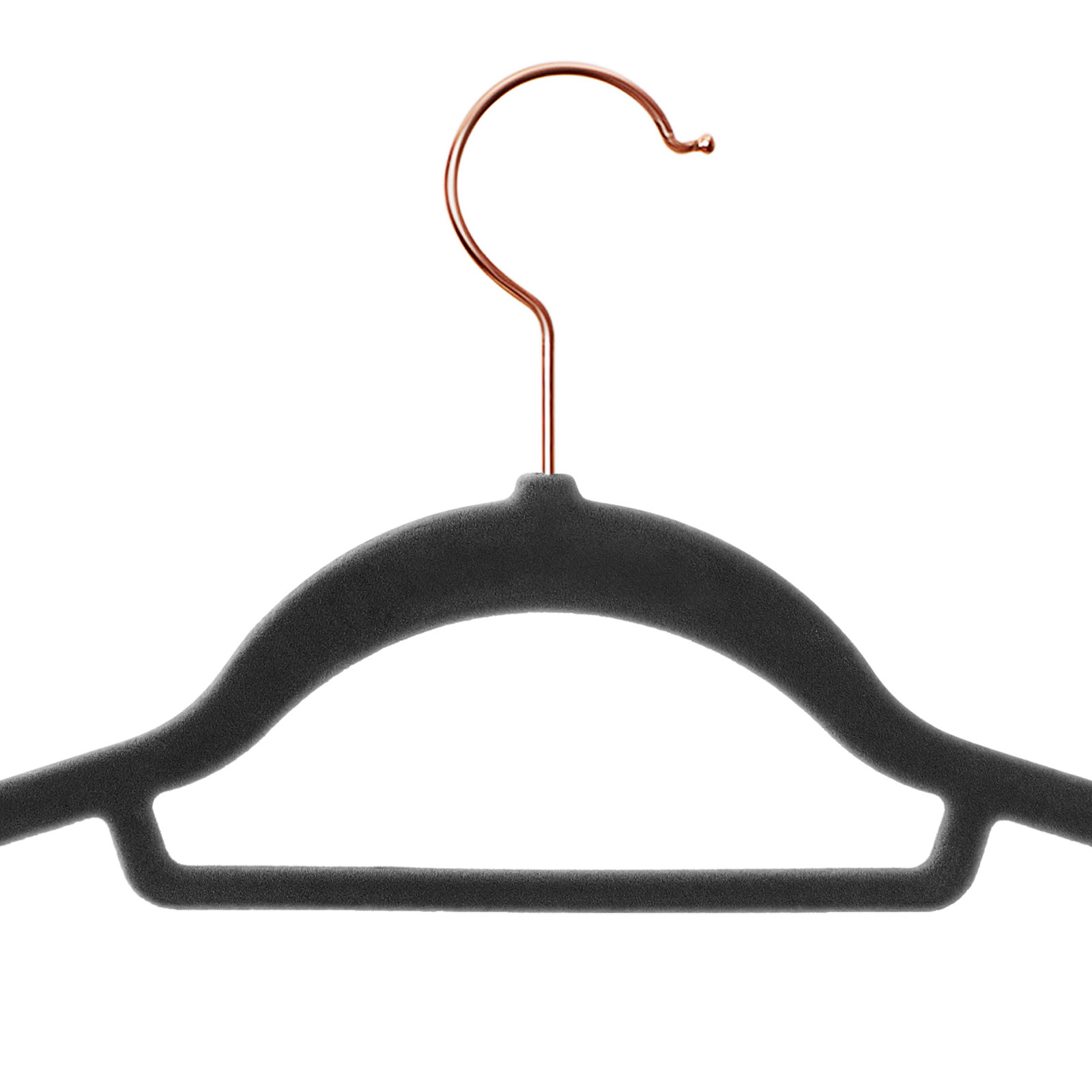 Rose Gold Velvet Hangers Hangers SONGMICS