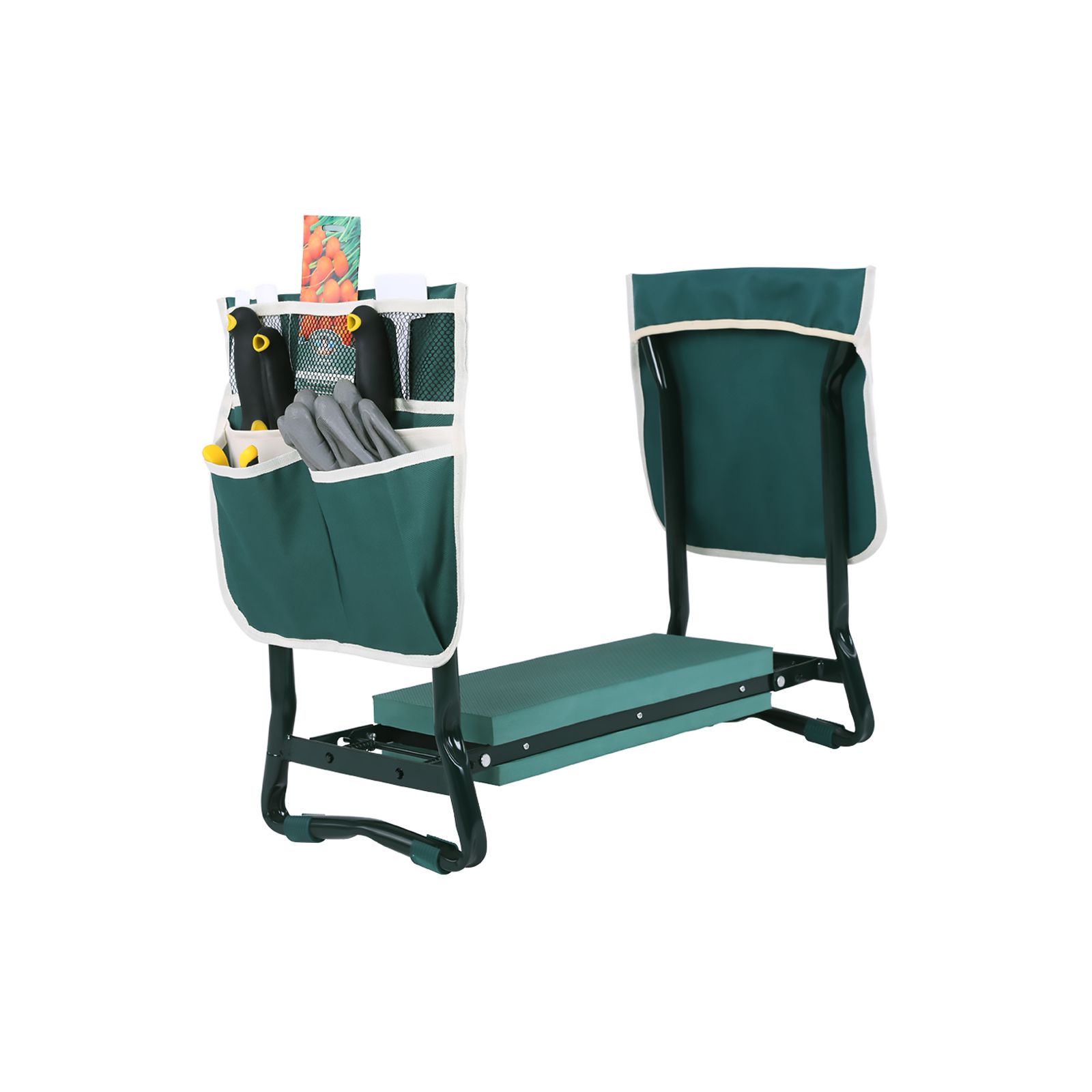 Gardening Stool Fodable Garden Kneeler And Seat Raised Garden Bed - Main Image