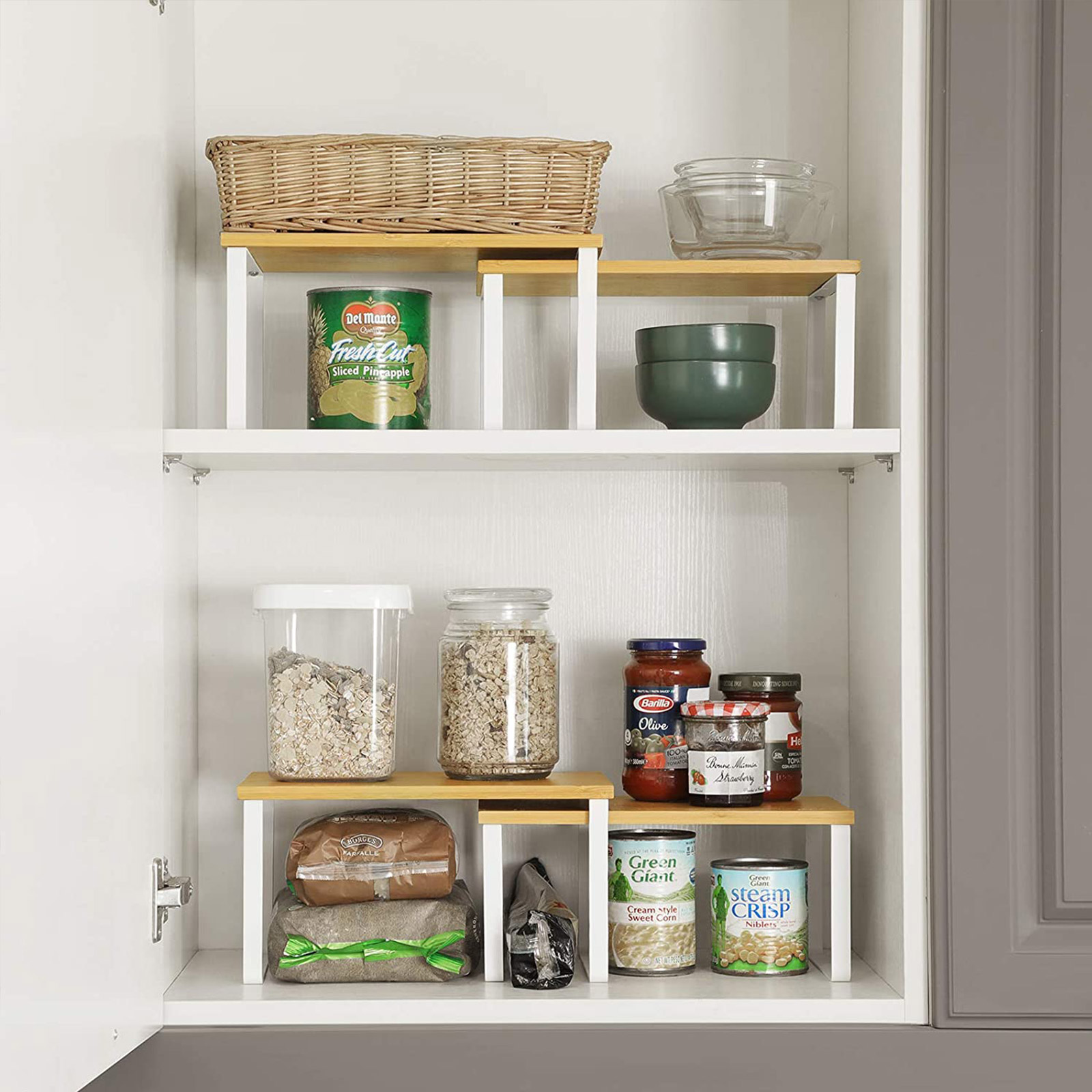 Stackable Kitchen Counter Shelves