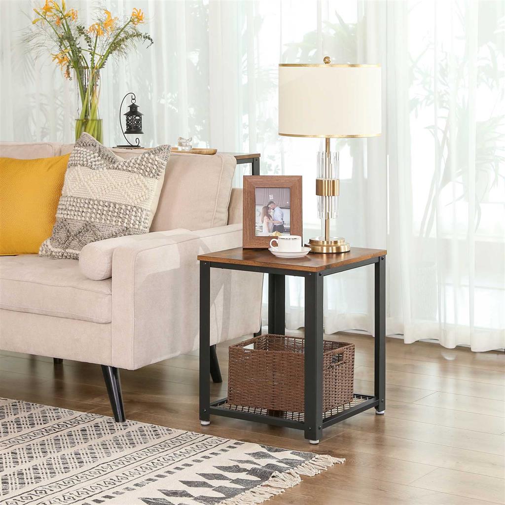 Antique Side Table Side Table VASAGLE by SONGMICS