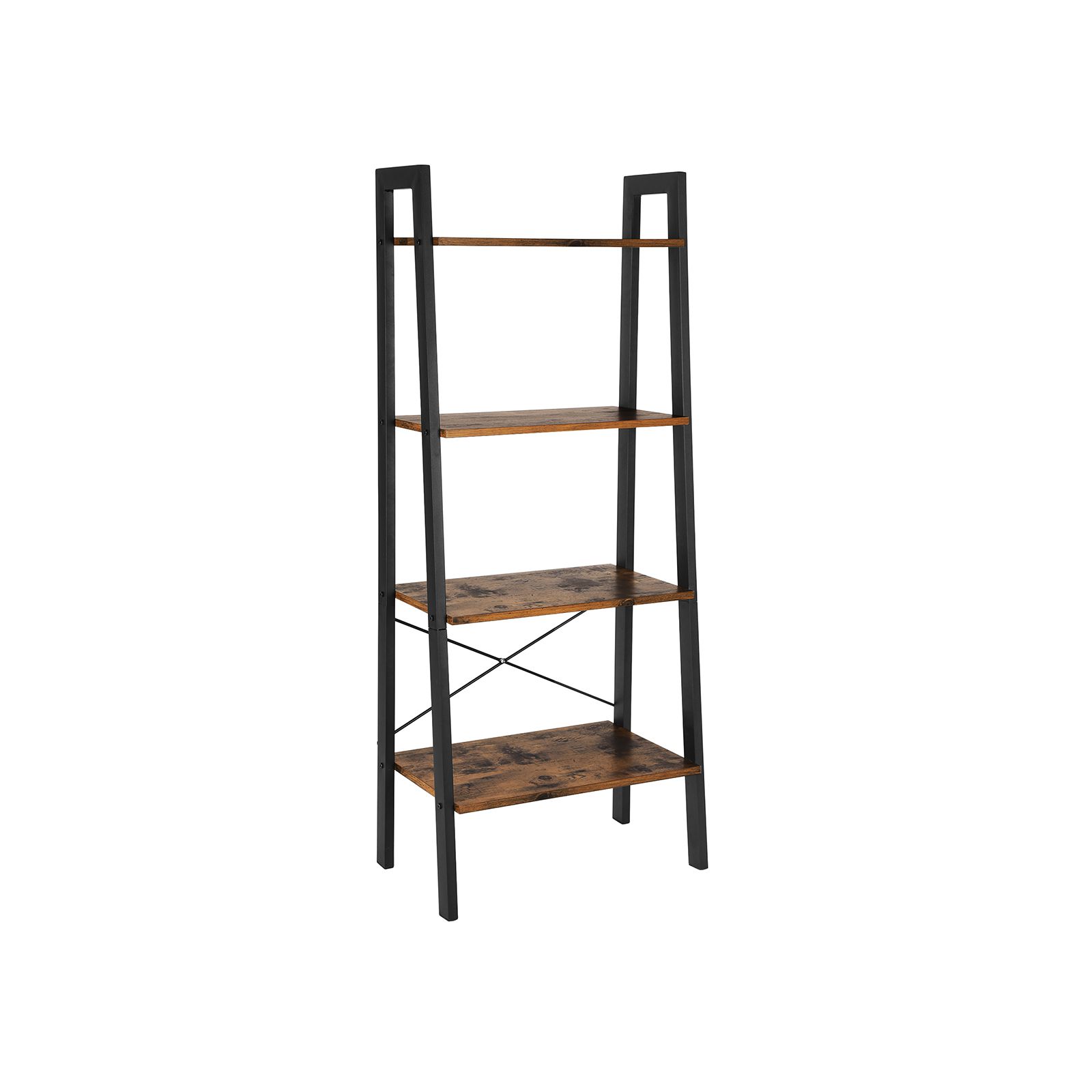 4 Tiers Ladder Shelf Ladder Shelf VASAGLE by SONGMICS