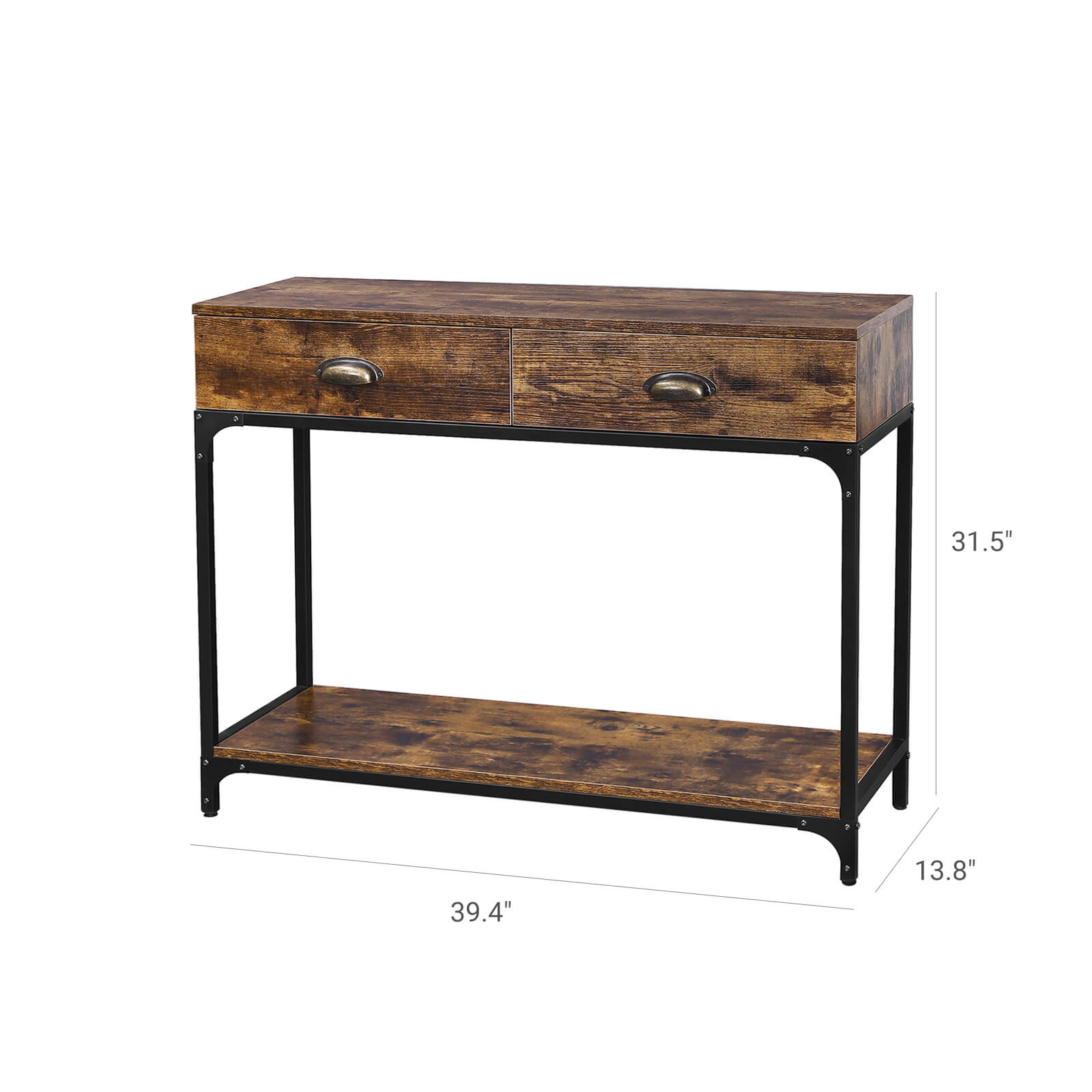 Metal Handles Console Table - Console Table 