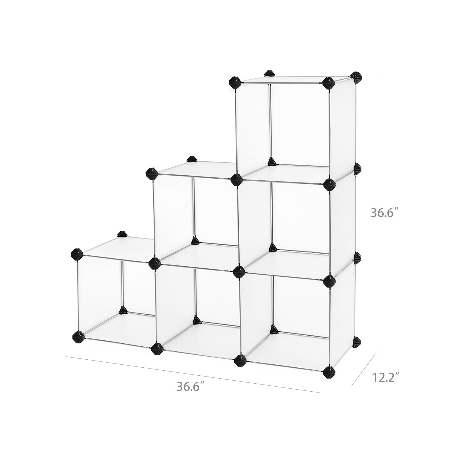 6 Cubes Storage Organizer Cube Organizer SONGMICS