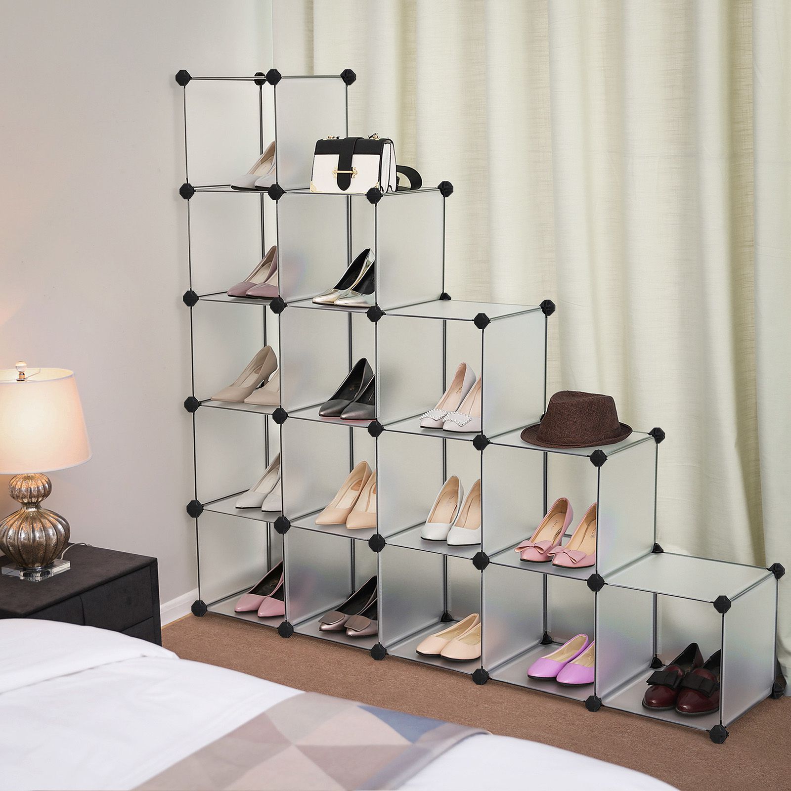 16 Cubes Storage Organizer Cube Organizer SONGMICS