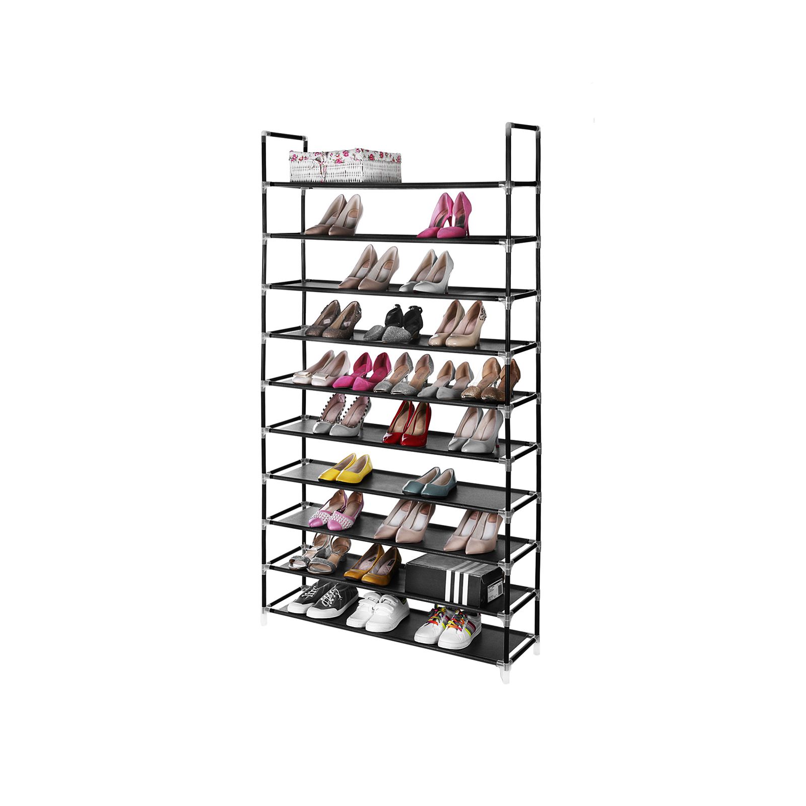 10 Tiers Shoe Rack - Shoe Rack | SONGMICS