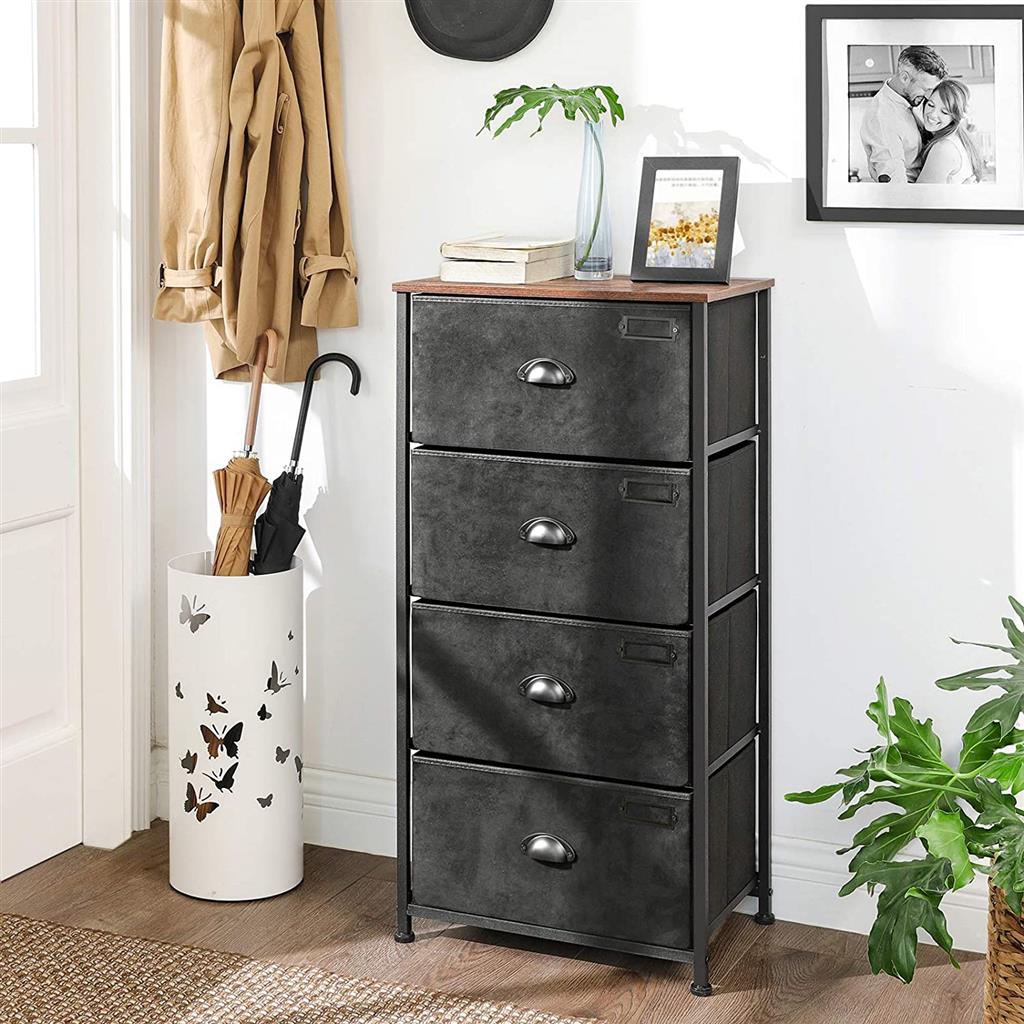 4 Drawers Vertical Dresser