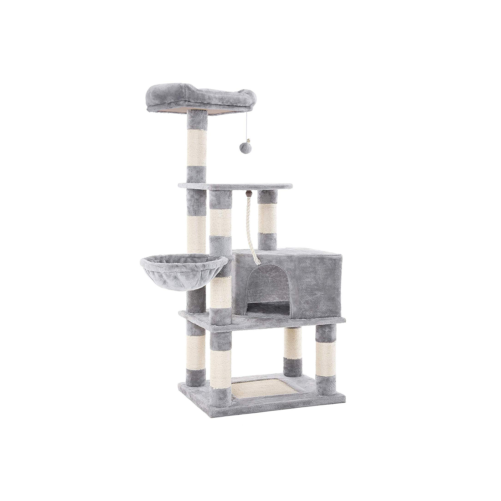 Light gray Cat Tree Cat Tree FEANDREA by SONGMICS