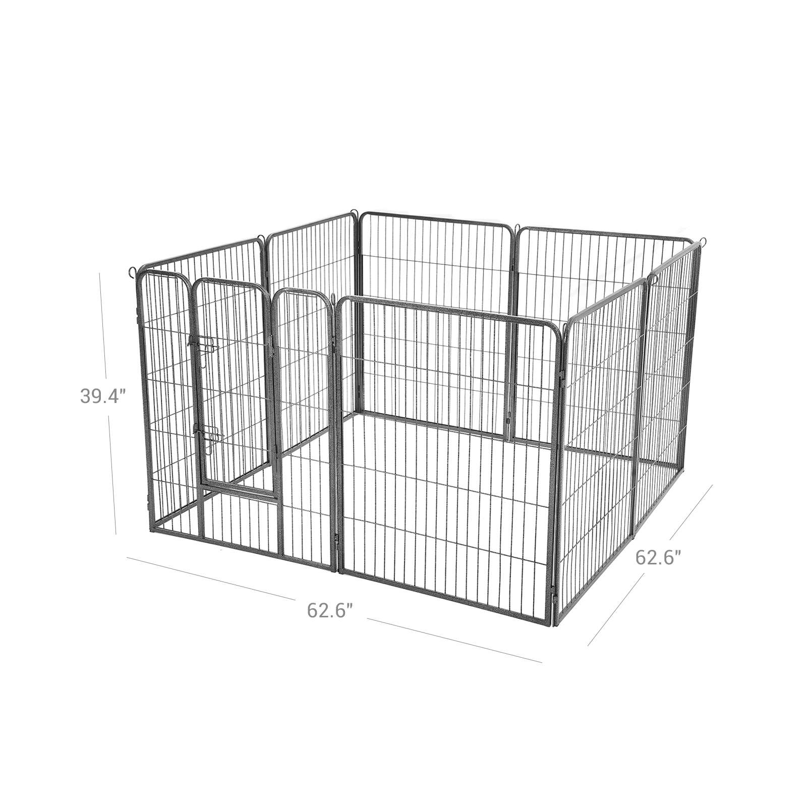 Feandrea Pet Playpen, Puppy Exercise Dog Fence, Indoor Outdoor 8 Panels ...